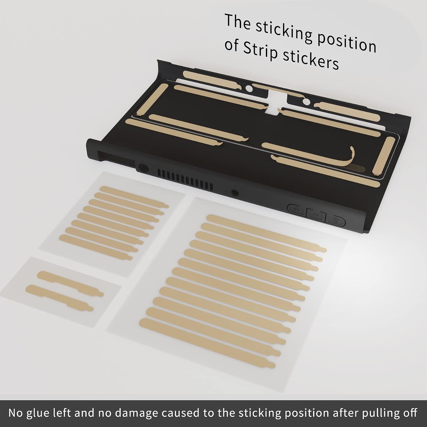FUNDA PROTECTORA PLAYVITAL ALTERGRIPS PARA NINTENDO SWITCH OLED COLOR VIOLETA CLARO - 5