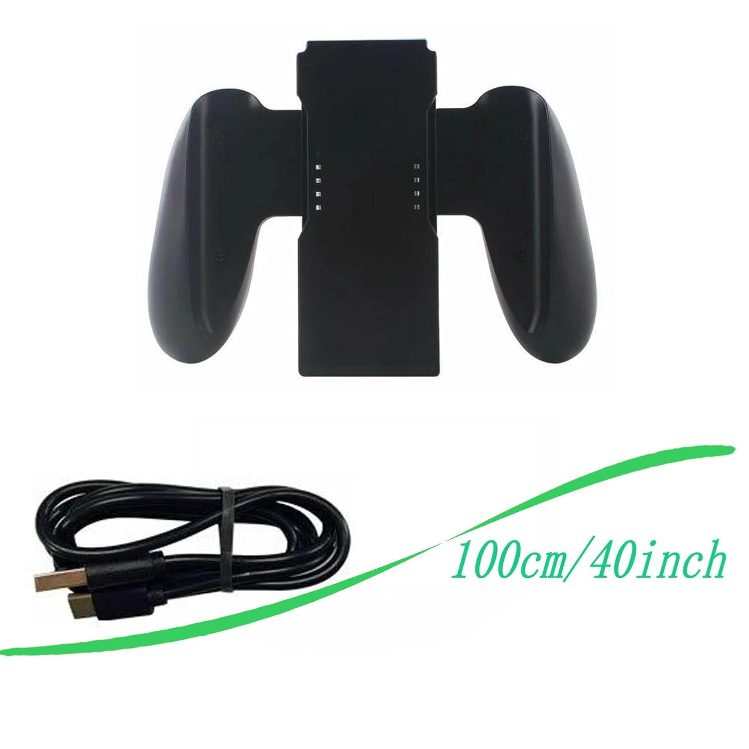 GRIP PARA JOY CON NINTENDO SWITCH OLED CON ESTACIÓN DE CARGA - 1