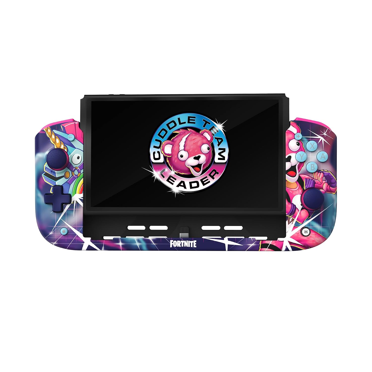MANDO CRKD NITRO DECK EDICIÓN FORTNITE CUDDLE TEAM LEADER PARA NINTENDO SWITCH Y SWITCH OLED - 1