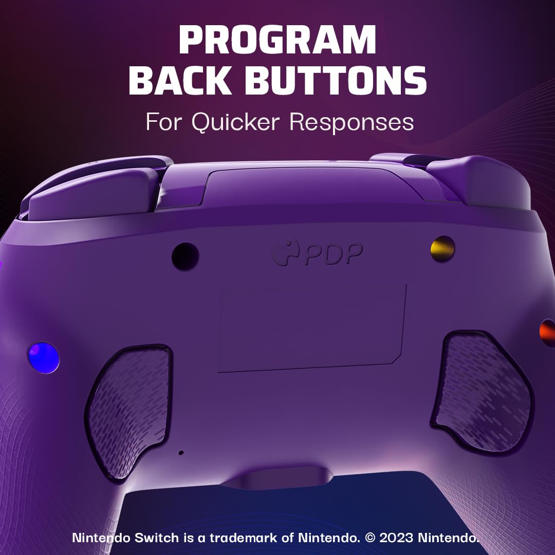 MANDO INALÁMBRICO PDP AFTERGLOW WAVE RGB PARA NINTENDO SWITCH 2 - 3