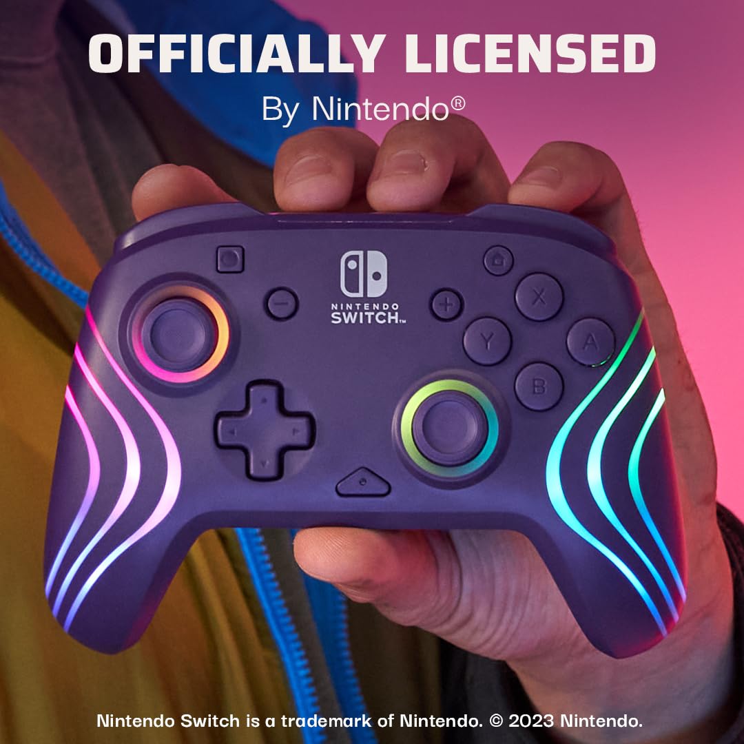 MANDO INALÁMBRICO PDP AFTERGLOW WAVE RGB PARA NINTENDO SWITCH 2 - 5