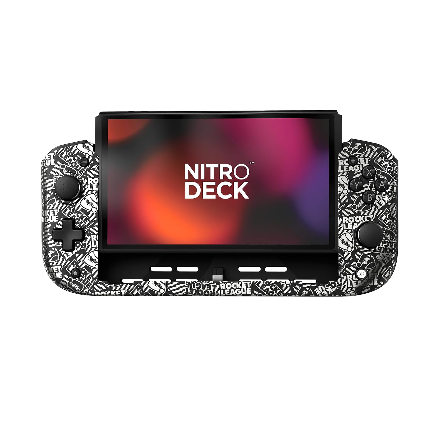 MANDO CRKD NITRO DECK PARA NINTENDO SWITCH Y SWITCH OLED ROCKET LEAGUE EDITION - 1