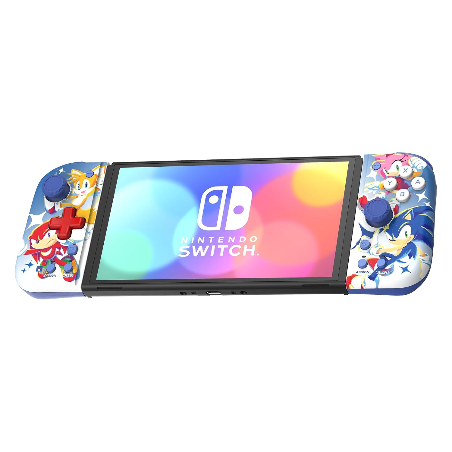 MANDO HORI NINTENDO SWITCH SPLIT PAD COMPACT EDICIÓN SONIC THE HEDGEHOG - 2