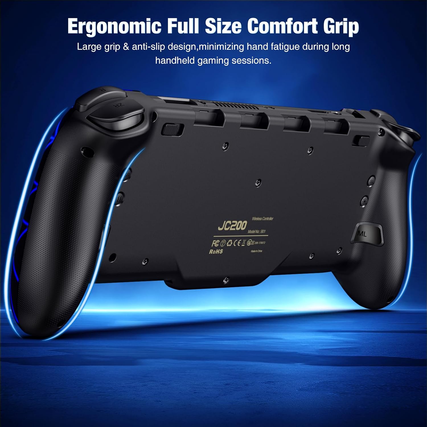 CONTROL INALÁMBRICO SPICAN PARA NINTENDO SWITCH BLACK-STELLAR GRID - 4