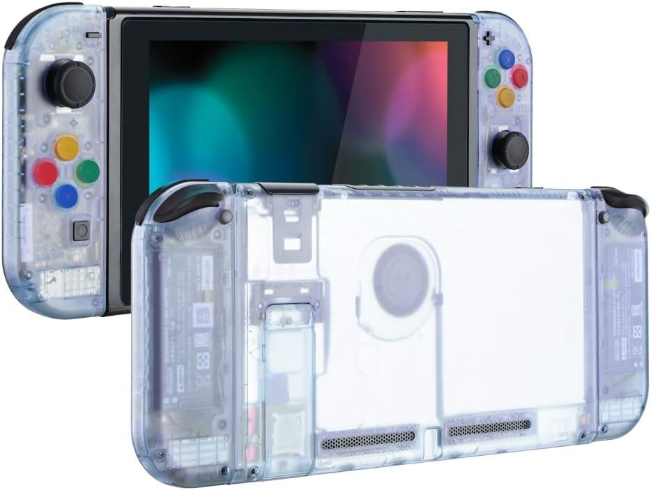 CARCASA Y BOTONES DE REEMPLAZO EXTREMERATE PARA NINTENDO SWITCH GLACIER BLUE - 1