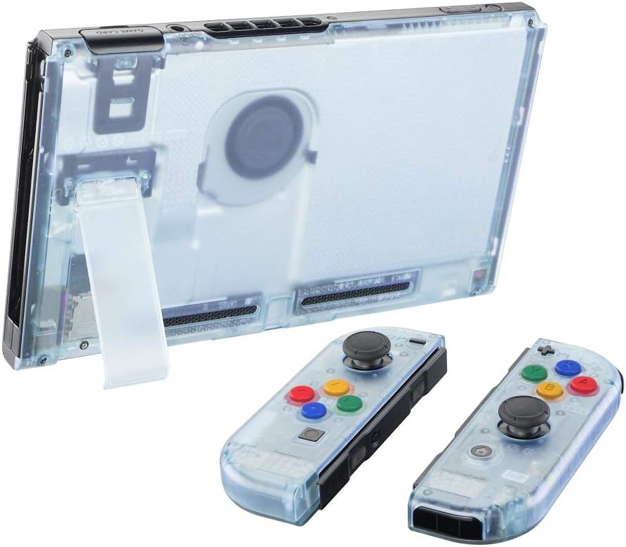 CARCASA Y BOTONES DE REEMPLAZO EXTREMERATE PARA NINTENDO SWITCH GLACIER BLUE - 4