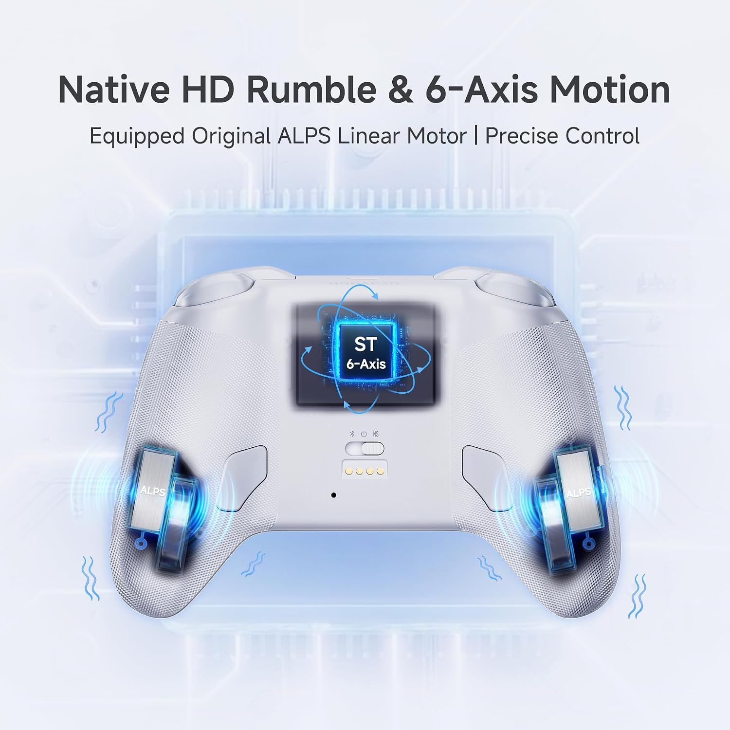 CONTROL INALÁMBRICO MOBAPAD CHITU2 HD PRO PARA NINTENDO SWITCH Y SWITCH LITE - 5