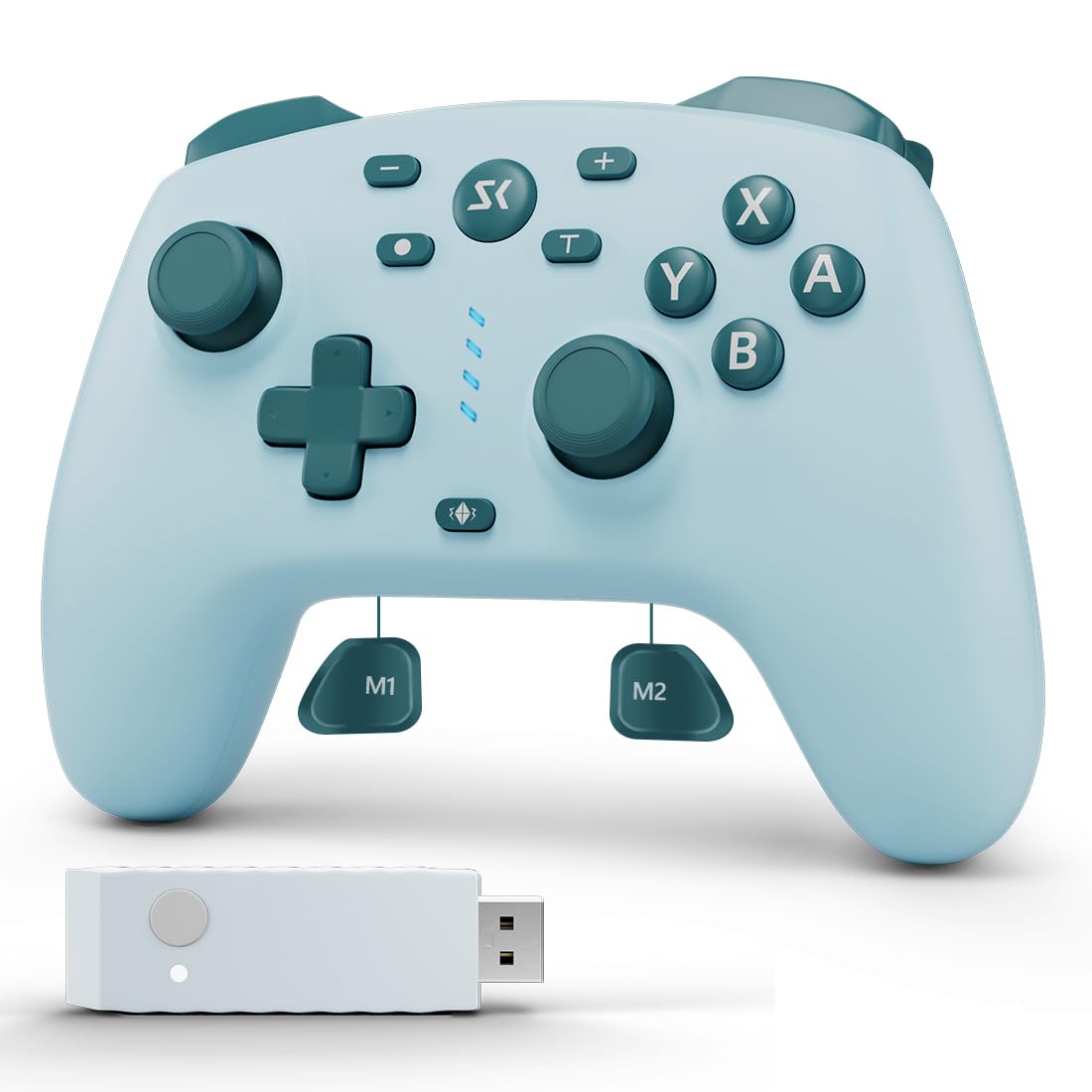 CONTROL INALÁMBRICO PARA SWITCH KUJIAN LAKE BLUE - 1