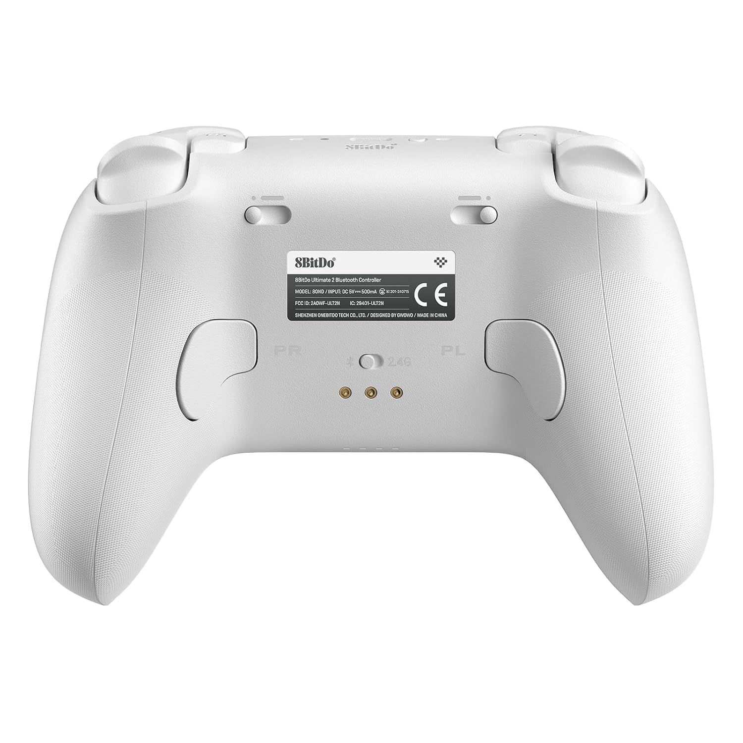 MANDO 8BITDO ULTIMATE 2 BLUETOOTH PARA SWITCH Y PC WINDOWS BLANCO - 4