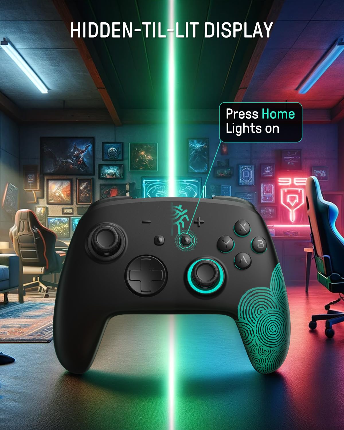 MANDO SWITCH FUNLAB FIREFLY PRO CONTROLLER HALL EFFECT RGB PARA SWITCH OLED/2 - 2