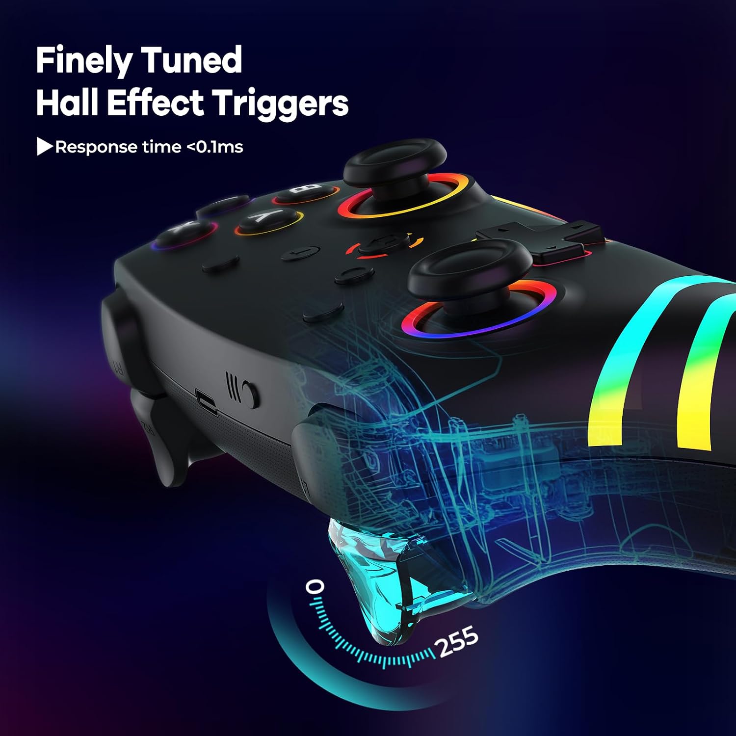 MANDO INALÁMBRICO MYSTILUCK PRO PARA SWITCH/SWITCH 2/LITE/OLED/PC - 3