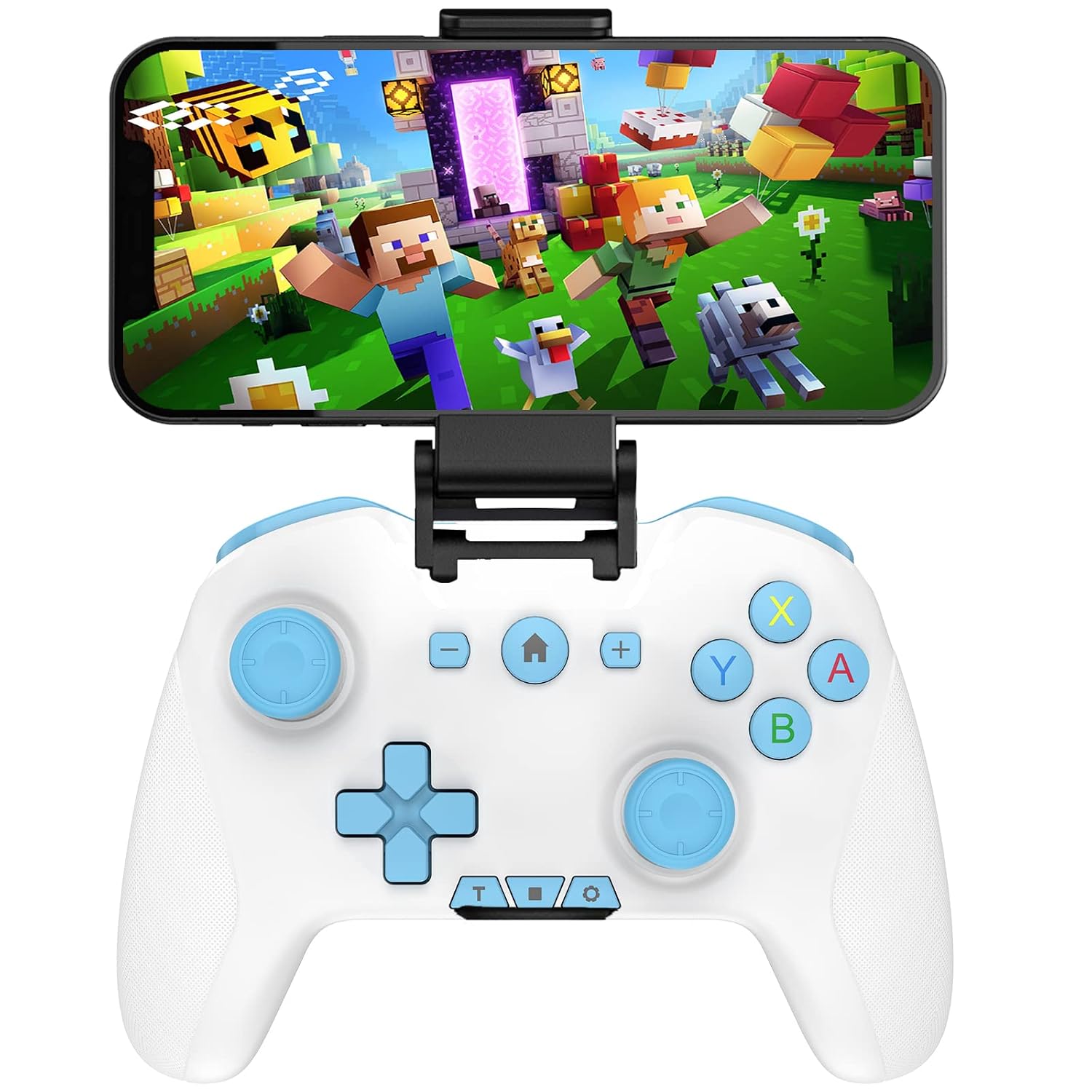 CONTROL BLUETOOTH UNIHOW PARA SWITCH/MAC/PC/ANDROID/IOS CON TURBO Y GIROSCOPIO 6 EJES - 1