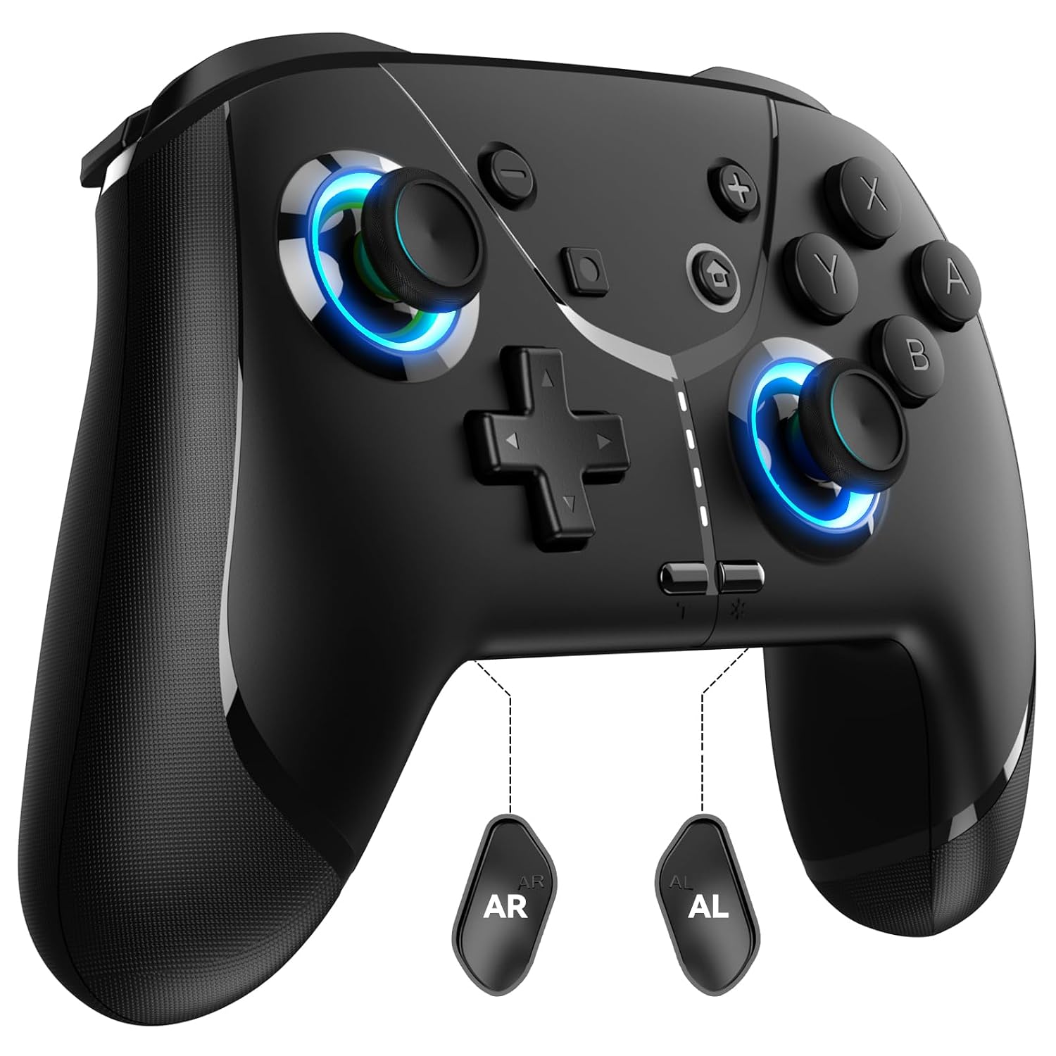MANDO INALÁMBRICO GMBACK SWITCH 2 PRO CON HOME WAKE UP Y LOOP MACROS - 1