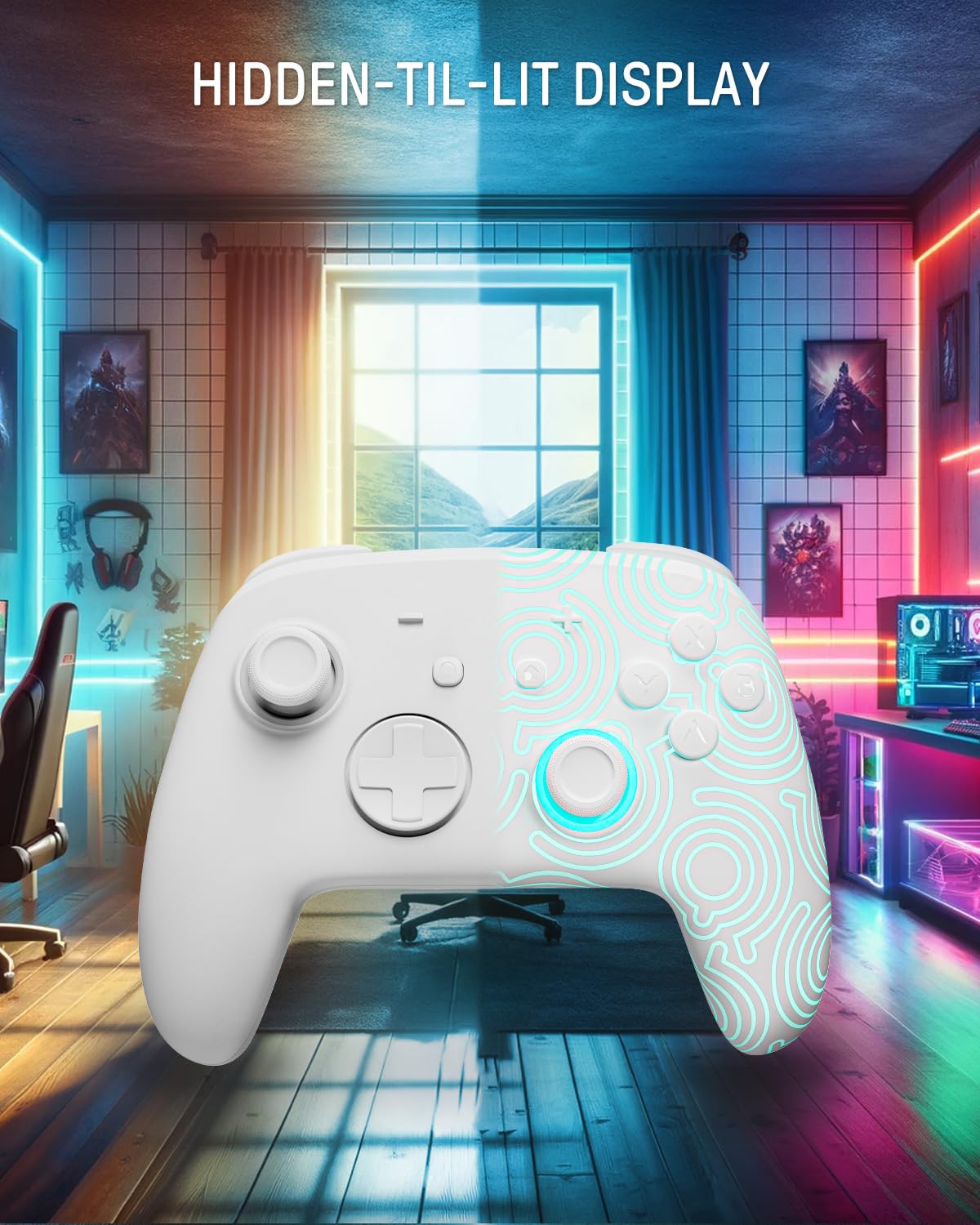 MANDO SWITCH PRO FUNLAB FIREFLY BLUETOOTH BLANCO - 3