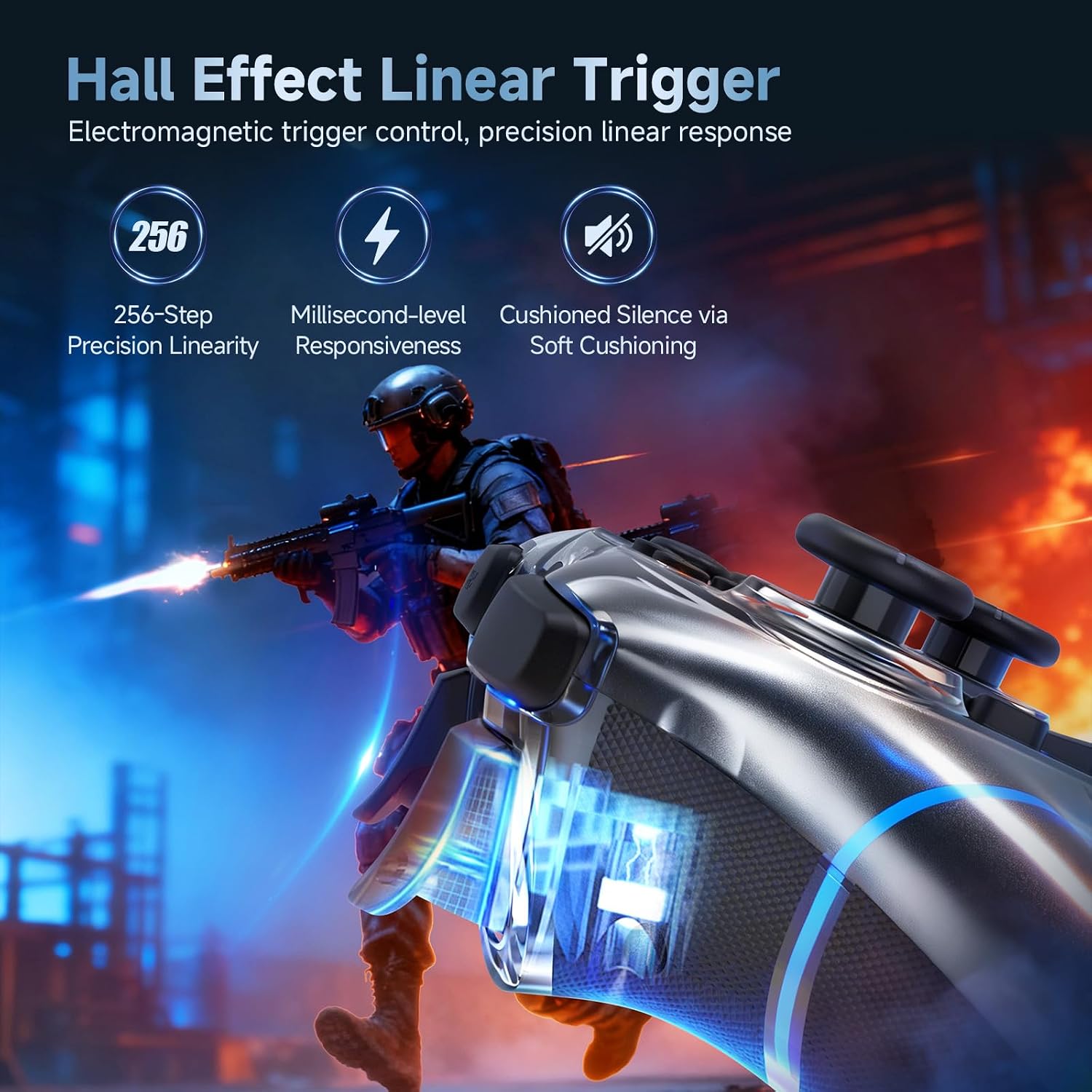 CONTROL INALÁMBRICO ACEGAMER STINTO PRO 2 PACK GALAXY PARA NINTENDO SWITCH Y PC - 3