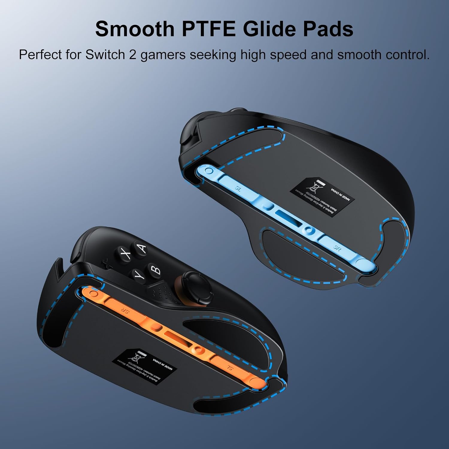 GRIP PARA MOUSE HONCAM PARA JOYCONS SWITCH 2, PACK 2 UNIDADES - 5
