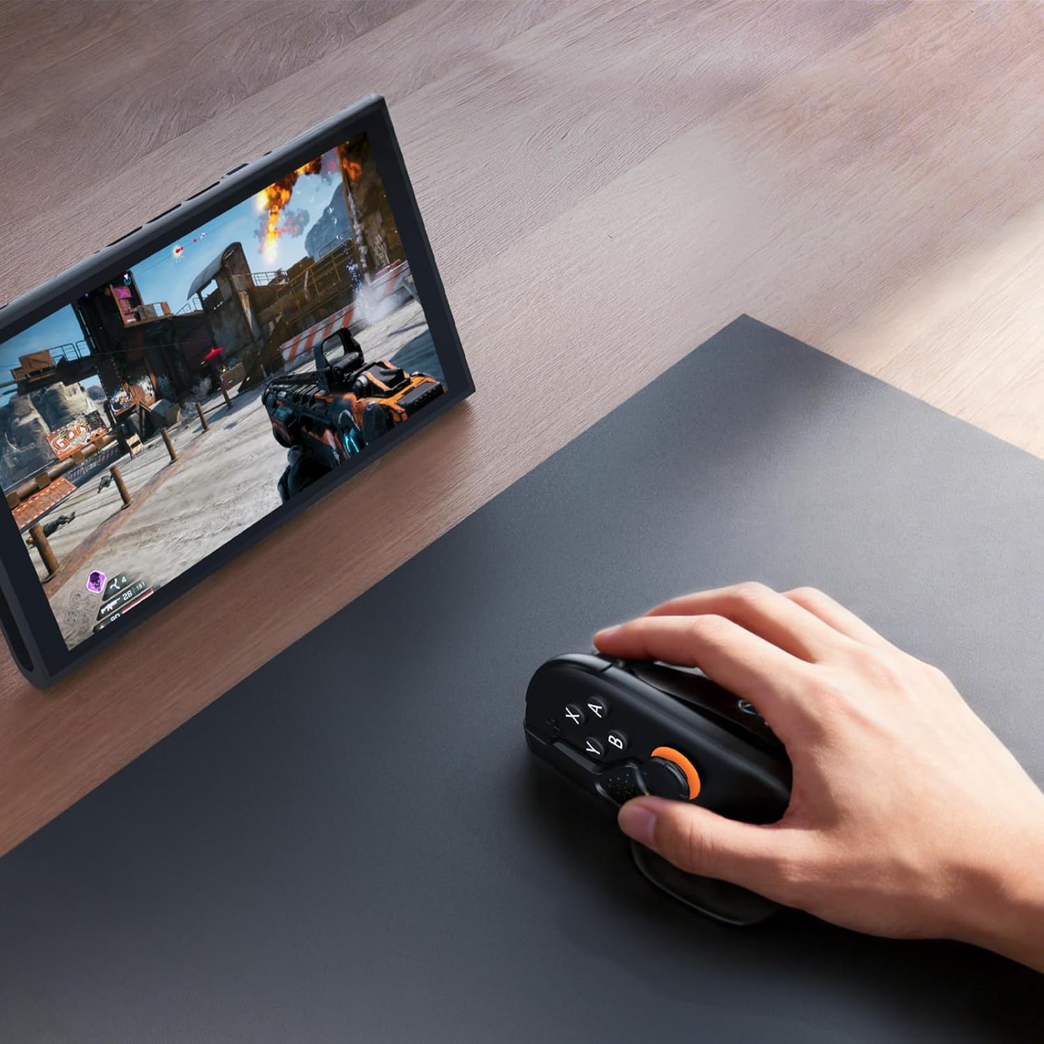 GRIP PARA MOUSE HONCAM PARA JOYCONS SWITCH 2 CON CIERRE, PACK 2 - 3