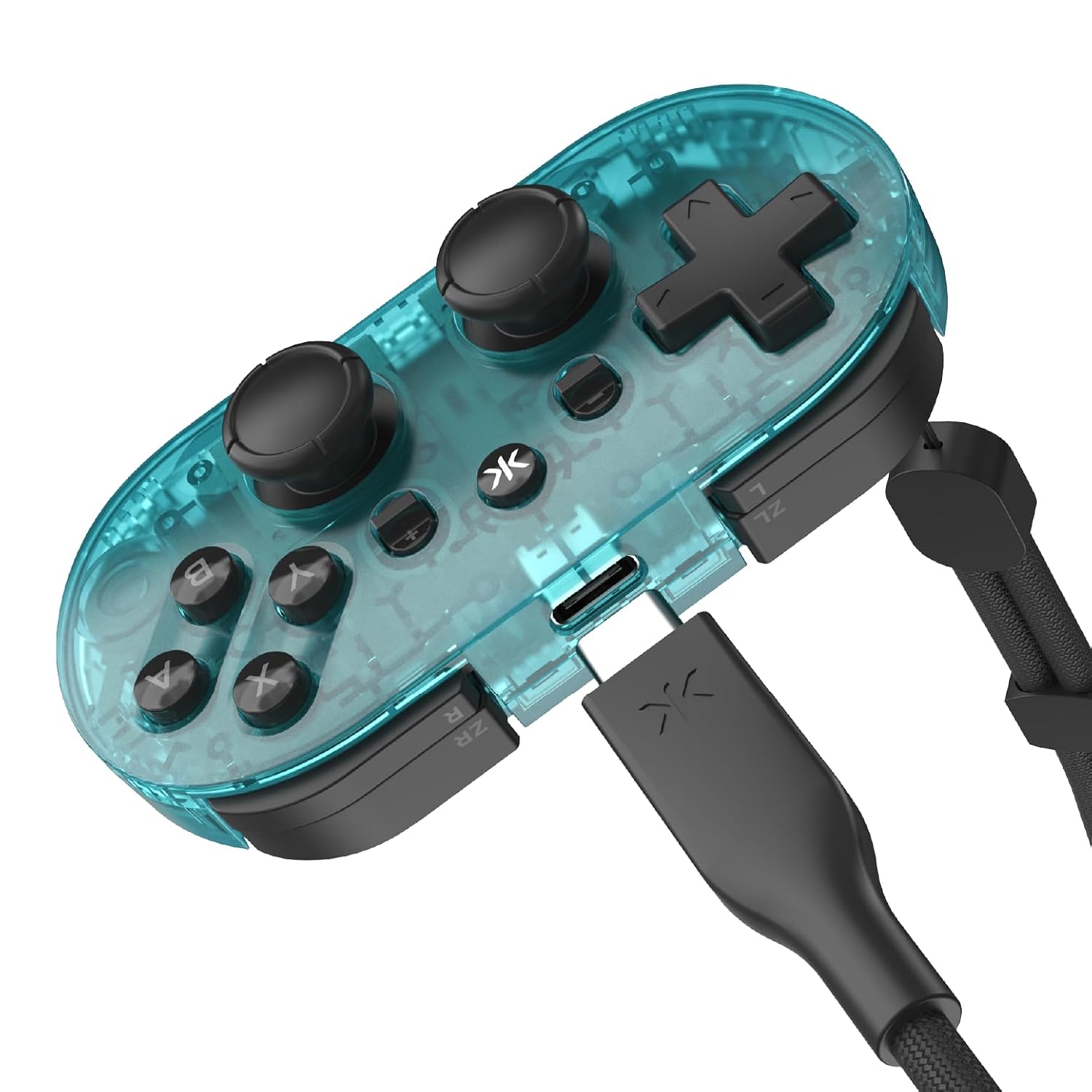 MANDO INALÁMBRICO MINI CRKD ATOM+ GLACIER BLUE COMPATIBLE CON NINTENDO SWITCH 2, SWITCH OLED, IOS, ANDROID, PC Y SMART TV - 5