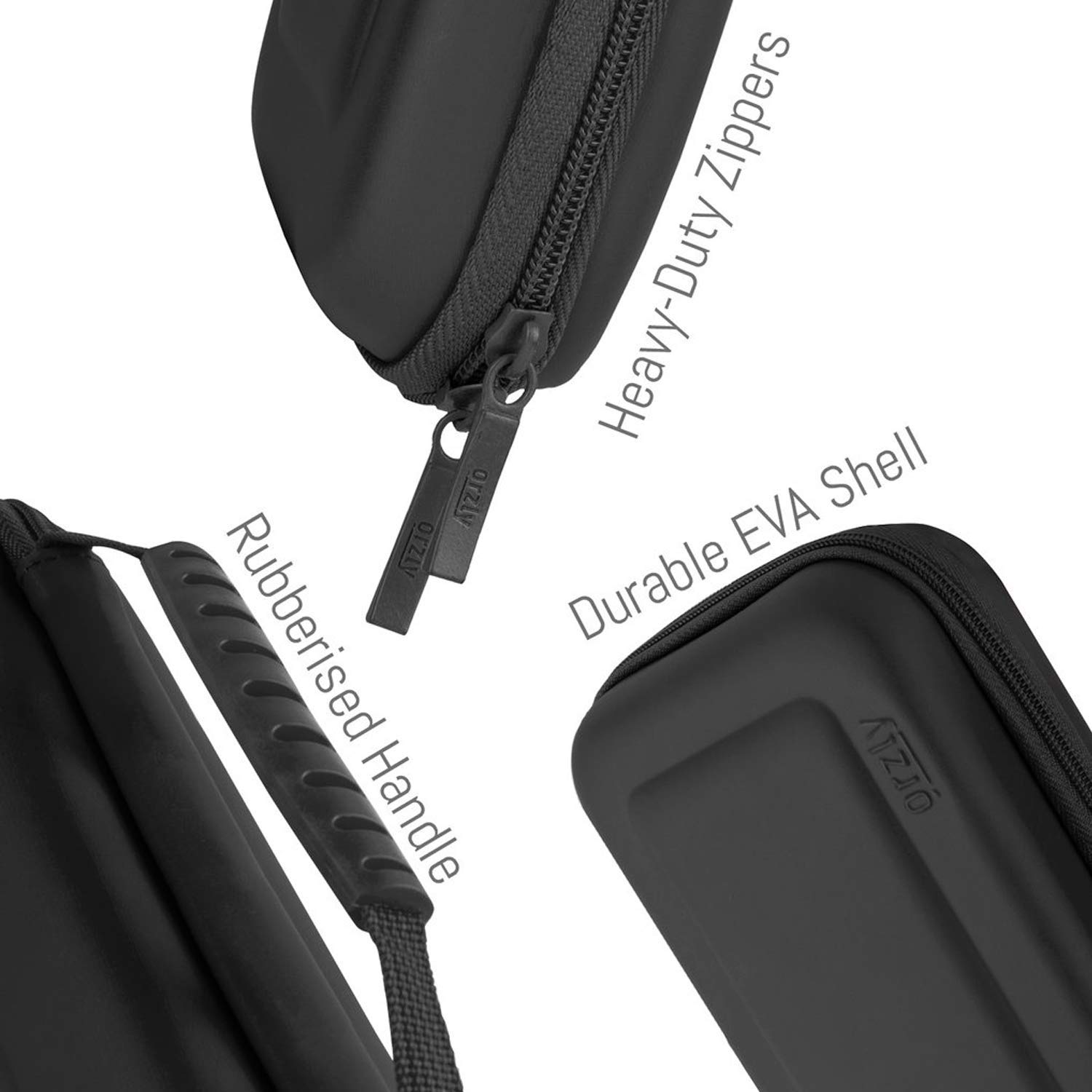 ESTUCHE ORZLY PARA NINTENDO SWITCH LITE NEGRO - 5
