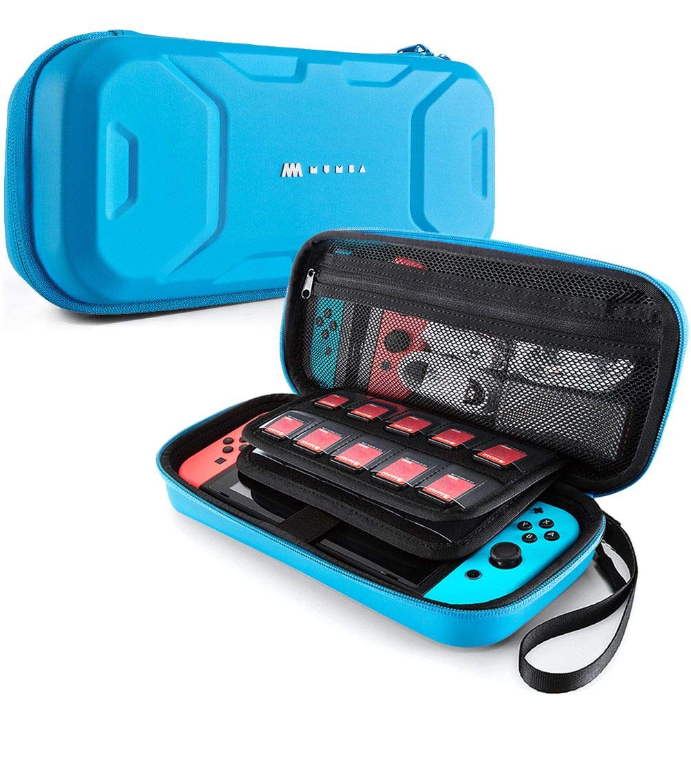 ESTUCHE MUMBA PARA NINTENDO SWITCH 1/OLED/LITE VERSIÓN ESTÁNDAR AZUL - 1
