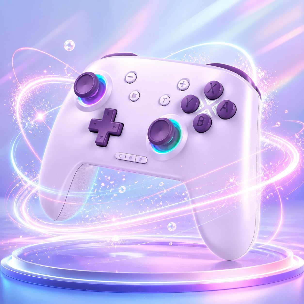 CONTROL INALÁMBRICO LIGAME PARA NINTENDO SWITCH ROSA - 3