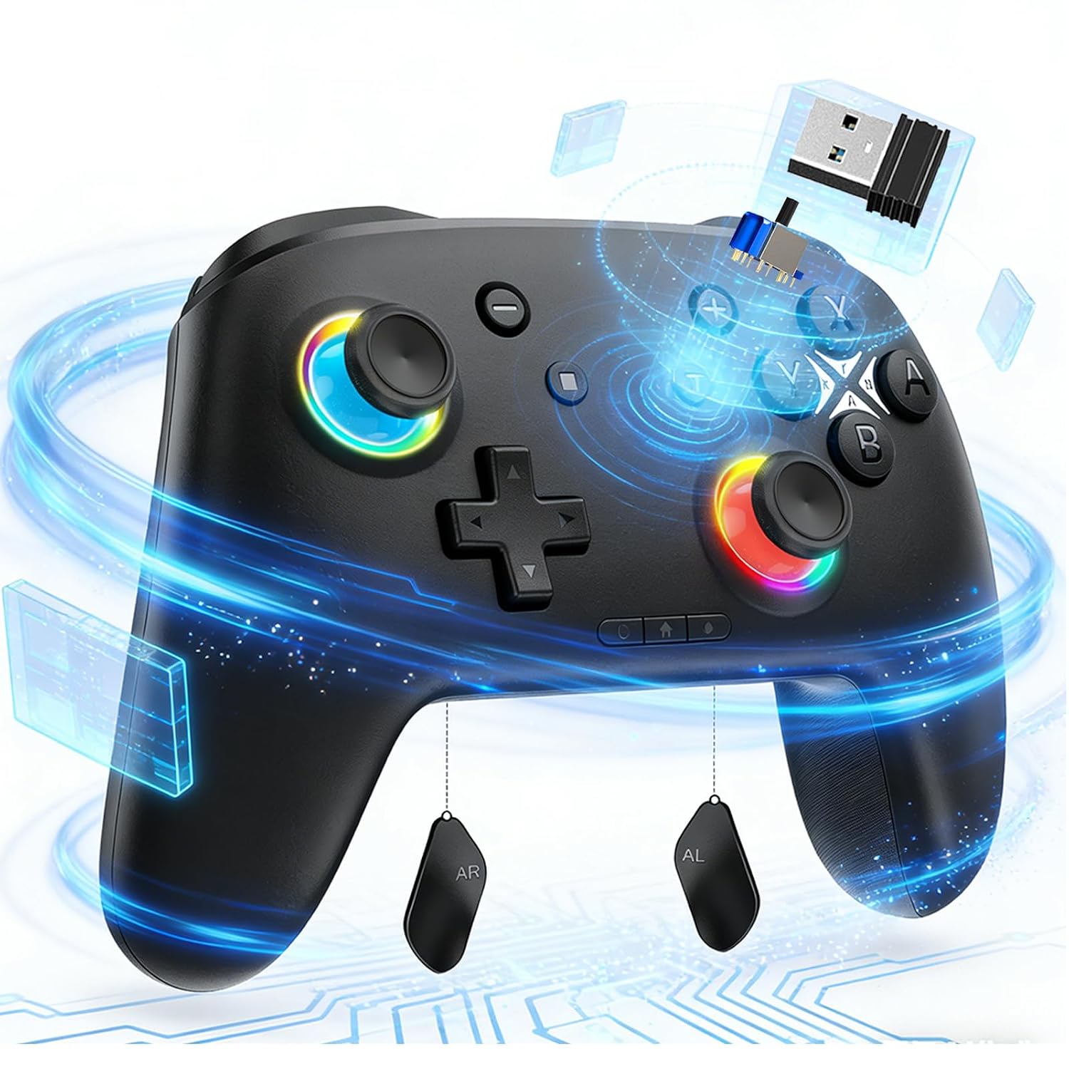 CONTROL INALÁMBRICO LIGAME PARA NINTENDO SWITCH ROSA - 4