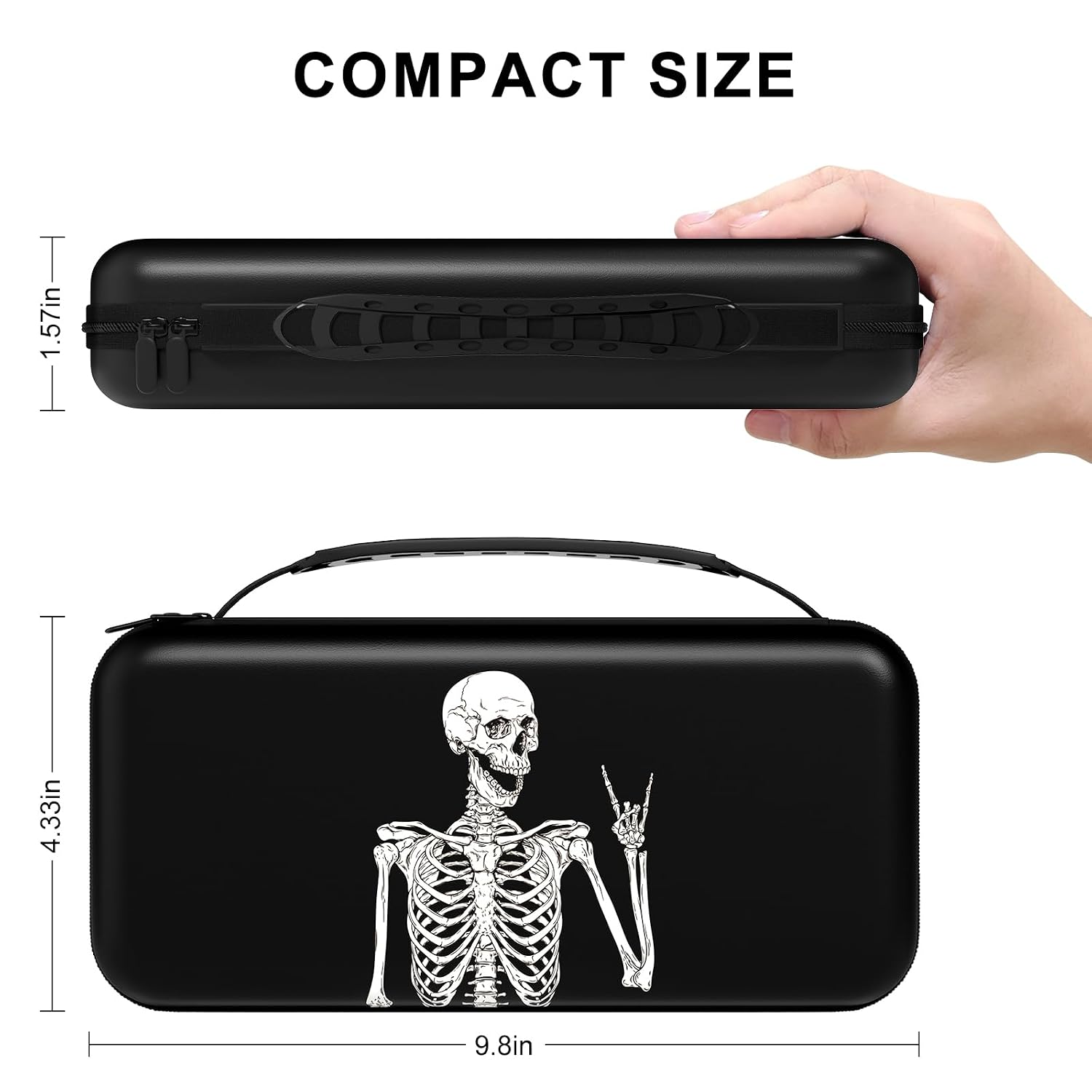 FUNDA RÍGIDA NPOOYI PARA NINTENDO SWITCH OLED 2021/2017 - 5