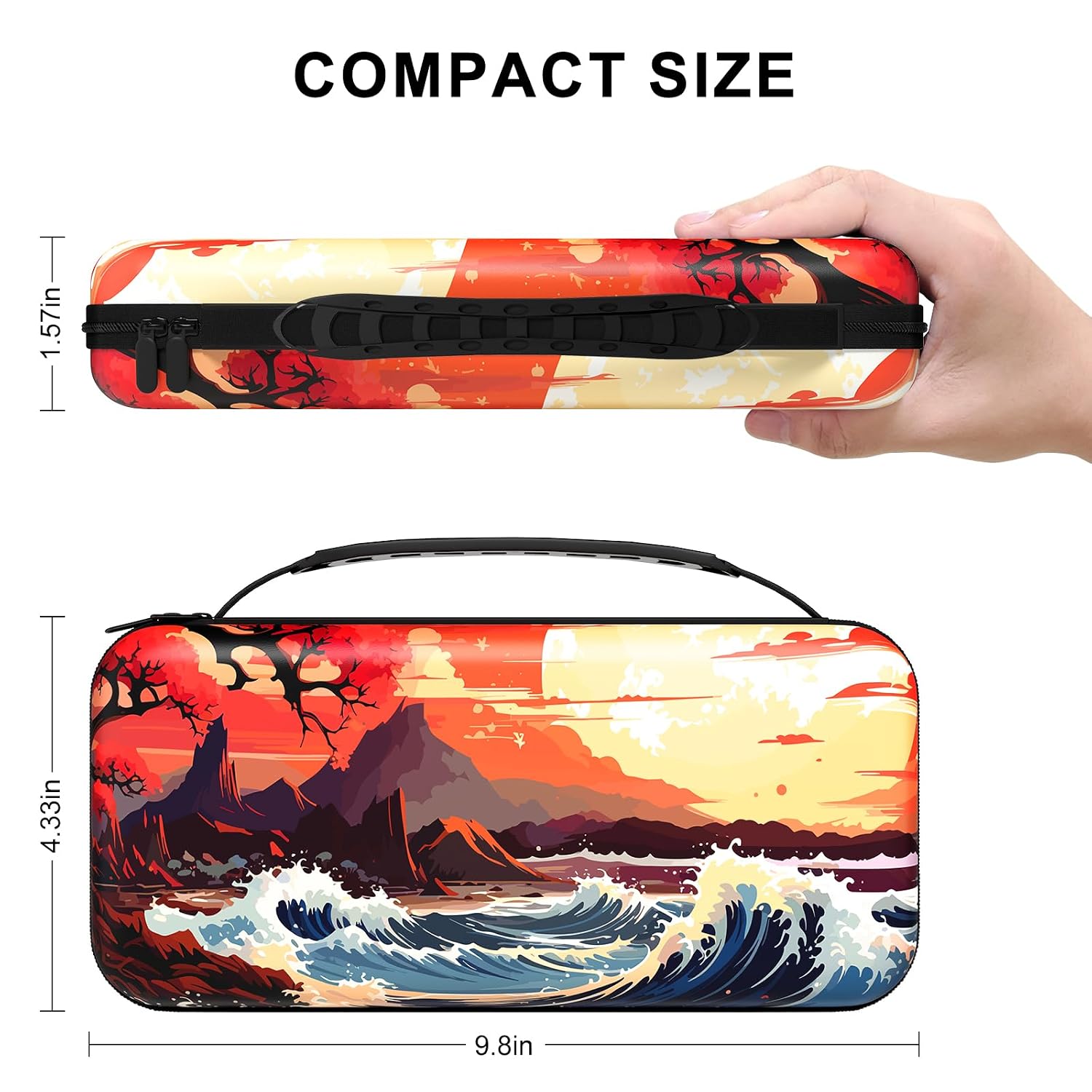 FUNDA RÍGIDA NPOOYI PARA NINTENDO SWITCH OLED 2021/2017 - 5