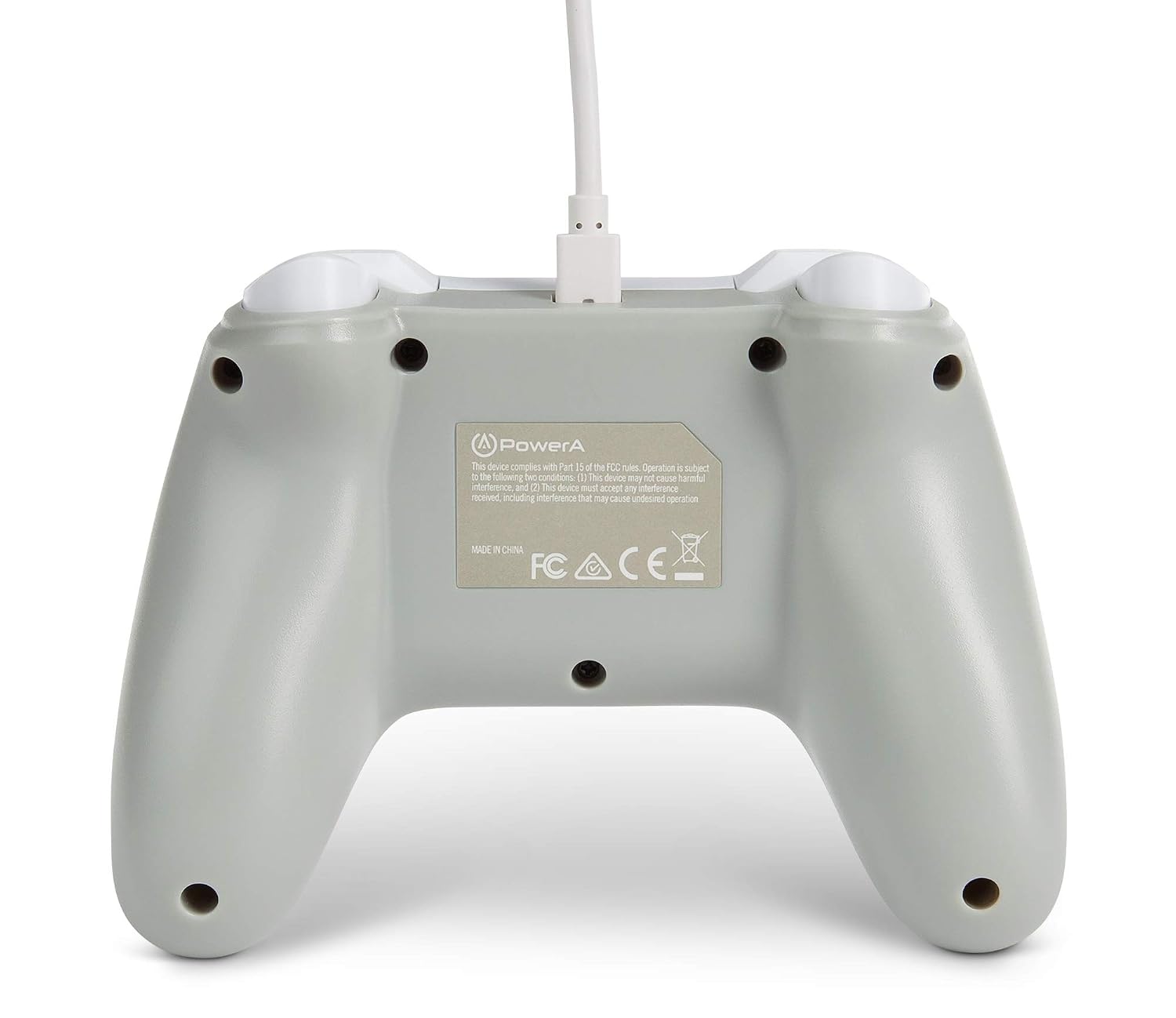 MANDO CON CABLE POWERA PARA NINTENDO SWITCH BLANCO - 3