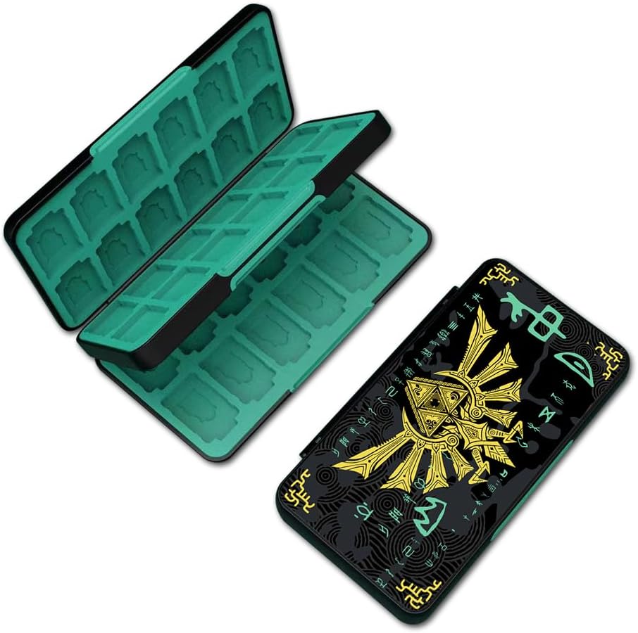 ESTUCHE PARA TARJETAS DE JUEGO PERFECTSIGHT 48 RANURAS PARA NINTENDO SWITCH OLED/LITE NEGRO - 1