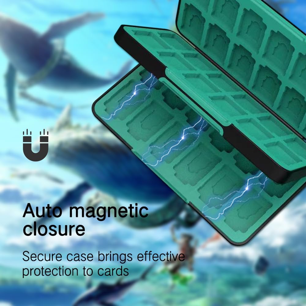 ESTUCHE PARA TARJETAS DE JUEGO PERFECTSIGHT 48 RANURAS PARA NINTENDO SWITCH OLED/LITE NEGRO - 4
