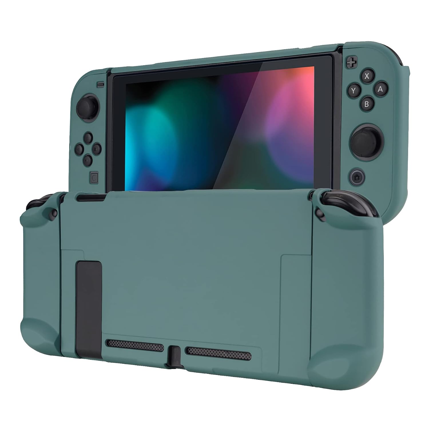 FUNDA PROTECTORA EXTREMERATE PLAYVITAL PARA NINTENDO SWITCH HUNTER GREEN - 1