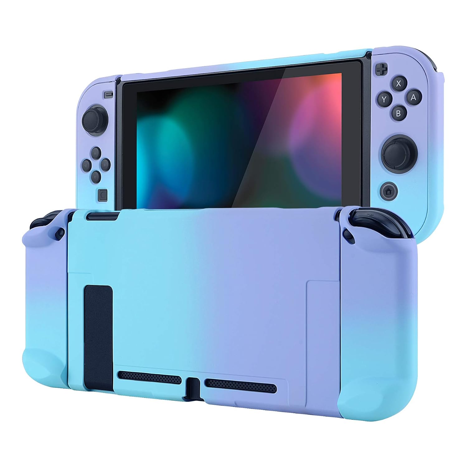 FUNDA PROTECTORA EXTREMERATE PLAYVITAL PARA NINTENDO SWITCH COLOR VIOLETA DEGRADADO - 1