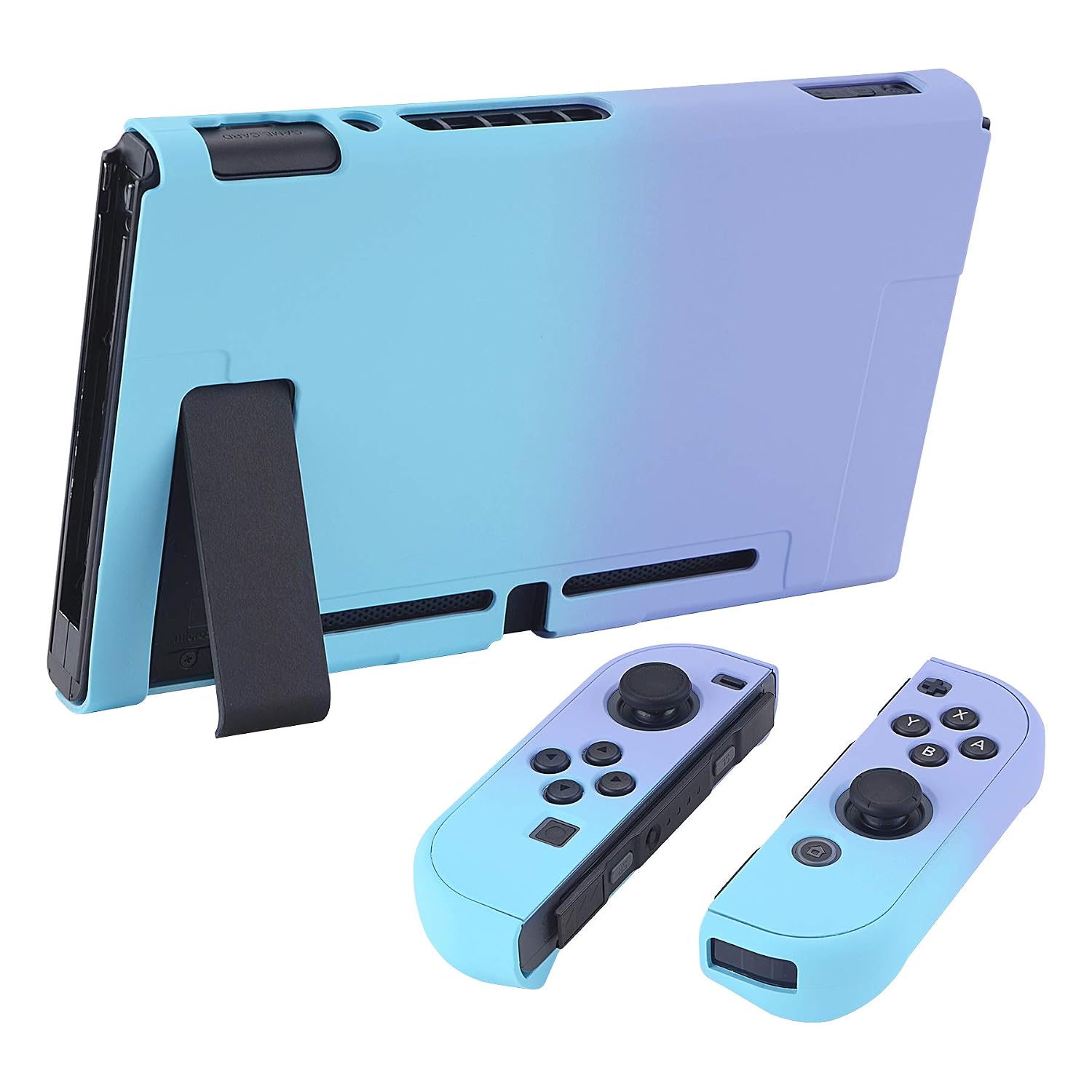 FUNDA PROTECTORA EXTREMERATE PLAYVITAL PARA NINTENDO SWITCH COLOR VIOLETA DEGRADADO - 5