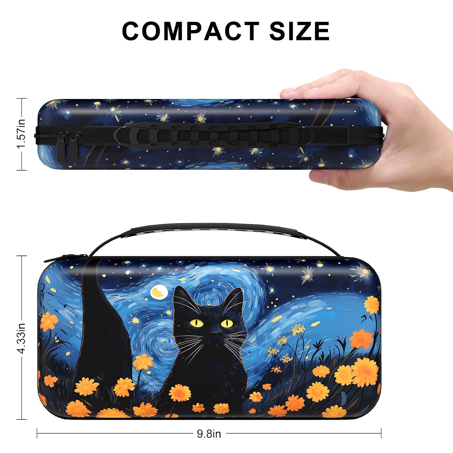 FUNDA RÍGIDA NPOOYI PARA NINTENDO SWITCH OLED 2021/2017 - 5