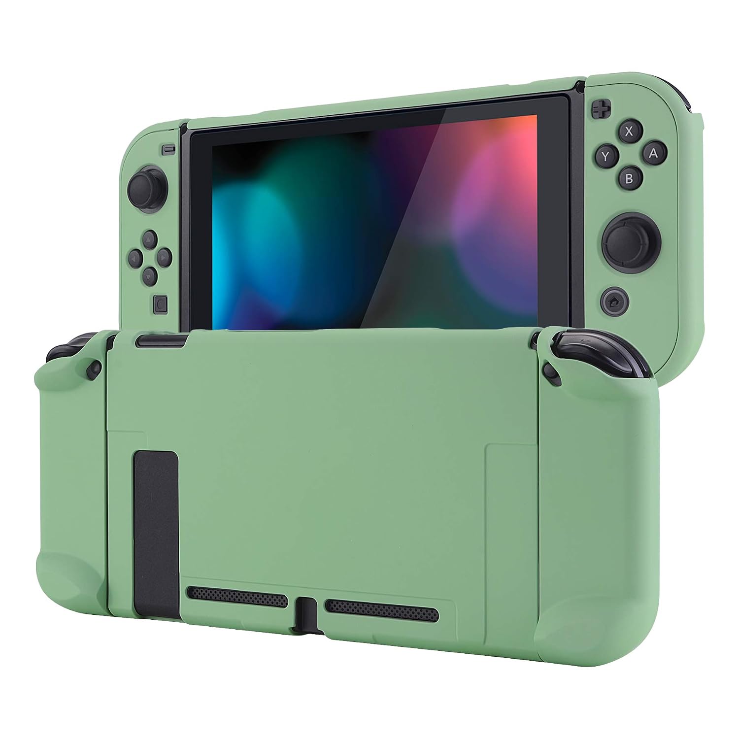 FUNDA PROTECTORA EXTREMERATE PLAYVITAL PARA NINTENDO SWITCH MATCHA VERDE - 1