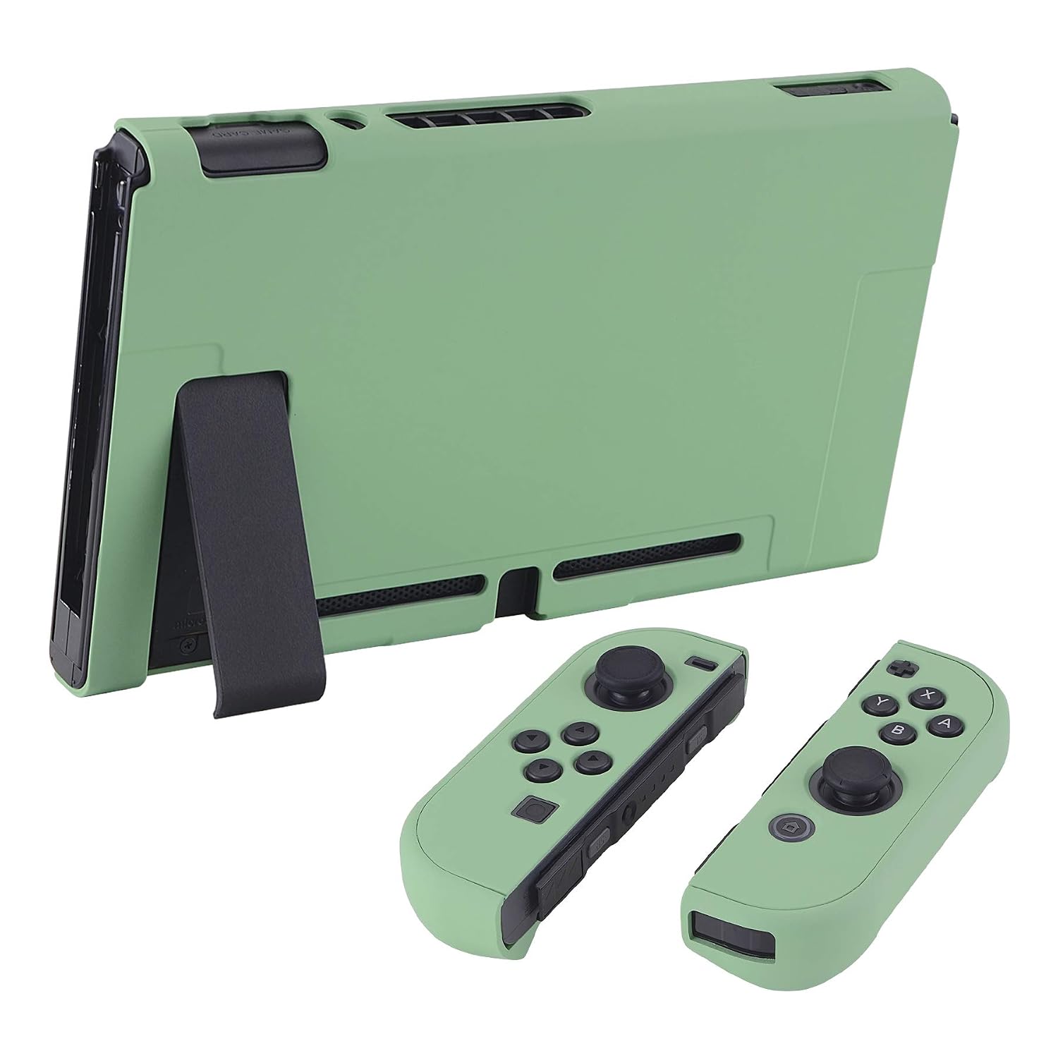 FUNDA PROTECTORA EXTREMERATE PLAYVITAL PARA NINTENDO SWITCH MATCHA VERDE - 5
