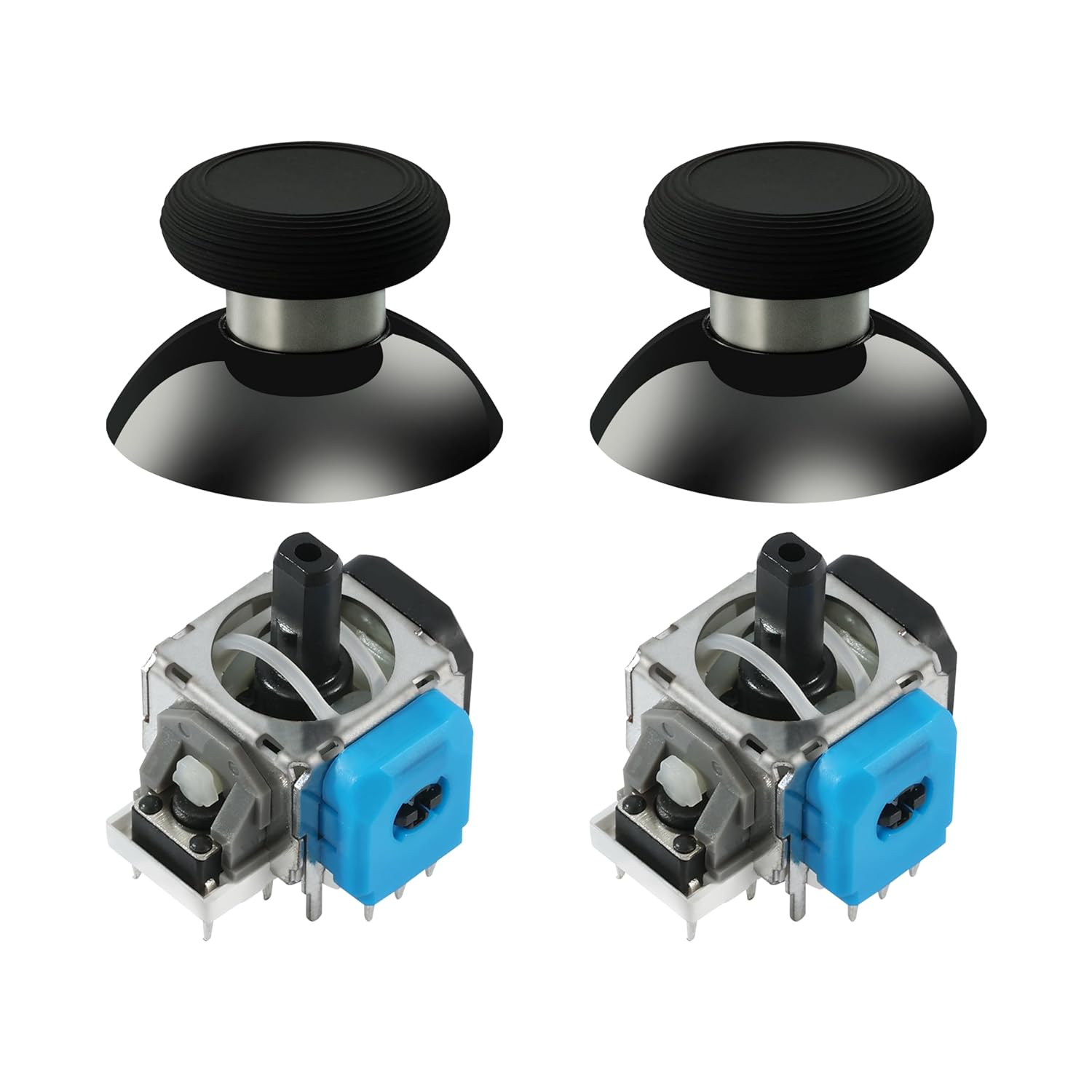 MÓDULO DE REEMPLAZO DE JOYSTICK GULIKIT TMR PARA CONTROL PS4 DUALSHOCK AZUL - 1
