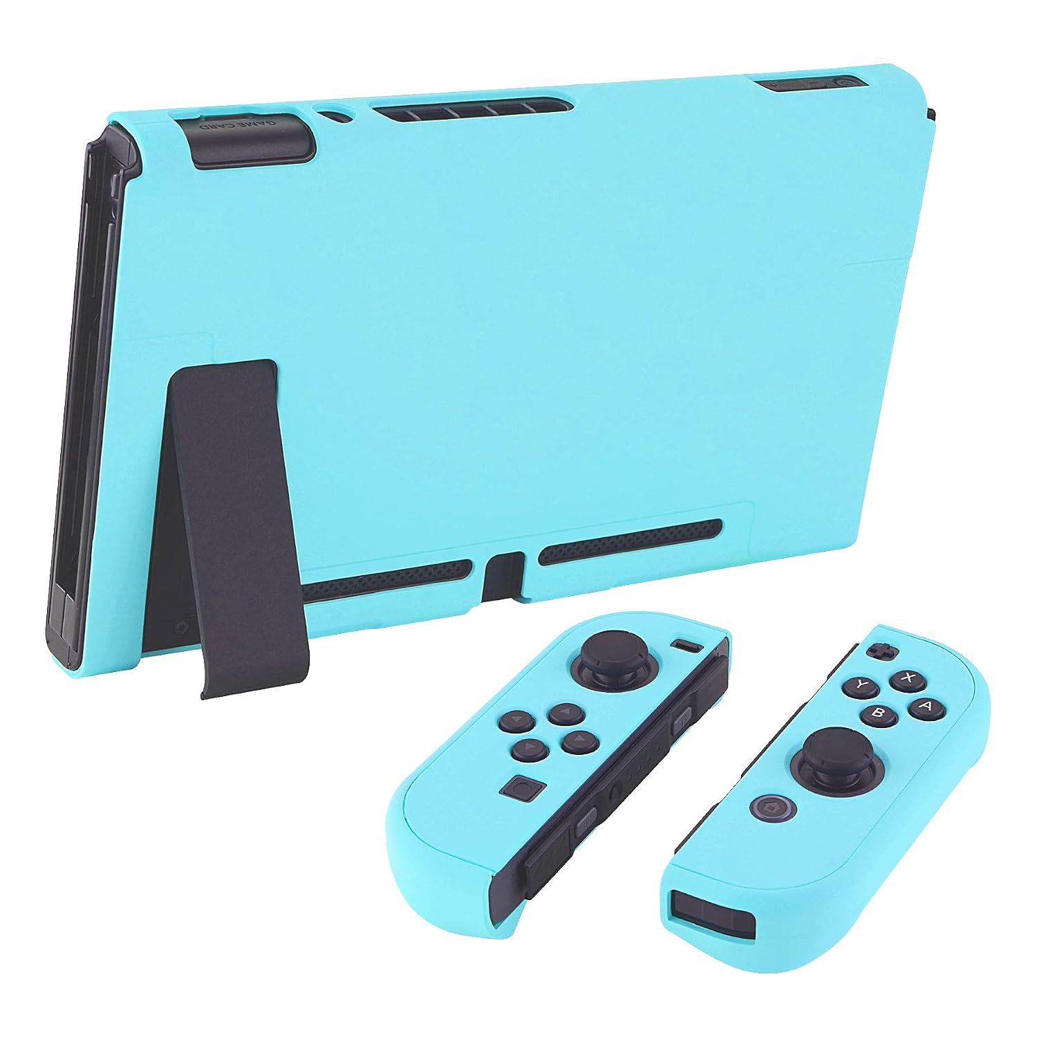 FUNDA PROTECTORA EXTREMERATE PLAYVITAL PARA NINTENDO SWITCH COLOR AZUL CIELO - 5