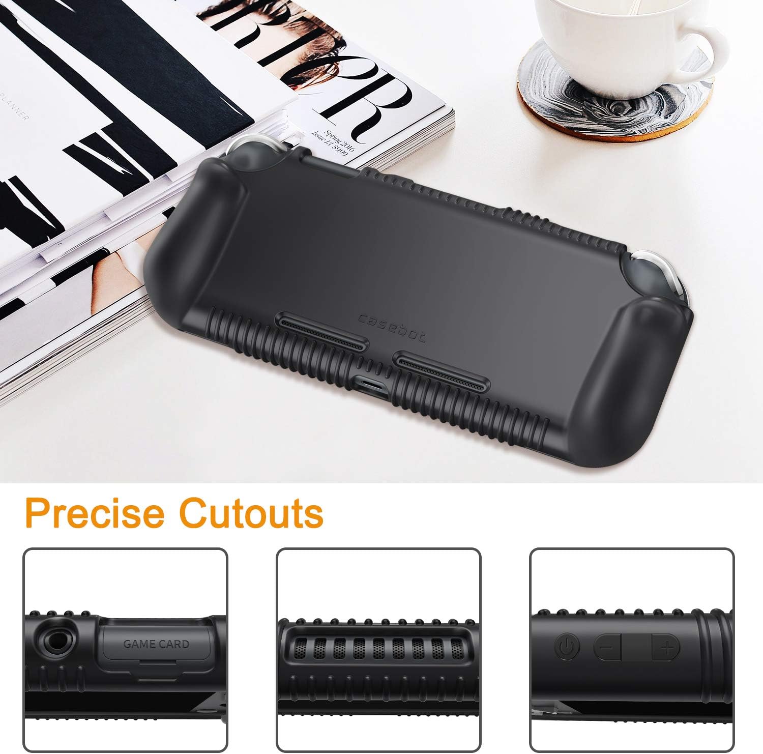 FUNDA DE SILICONA PARA NINTENDO SWITCH LITE FINTIE 2019 - 5