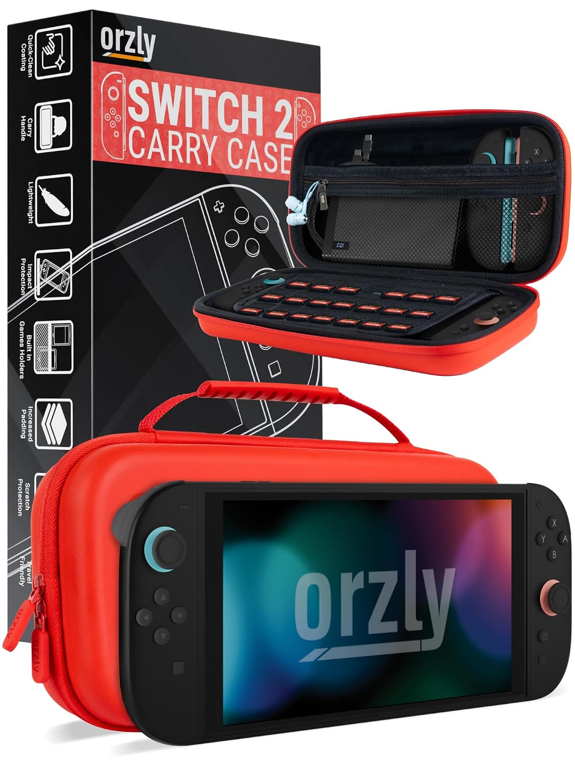 FUNDA ORZLY PARA NINTENDO SWITCH 2 7.9 PULGADAS - 1