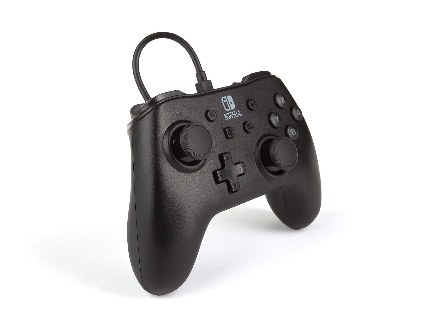 MANDO POWERA NINTENDO SWITCH CON CABLE USB DESMONTABLE 3M NEGRO - 2