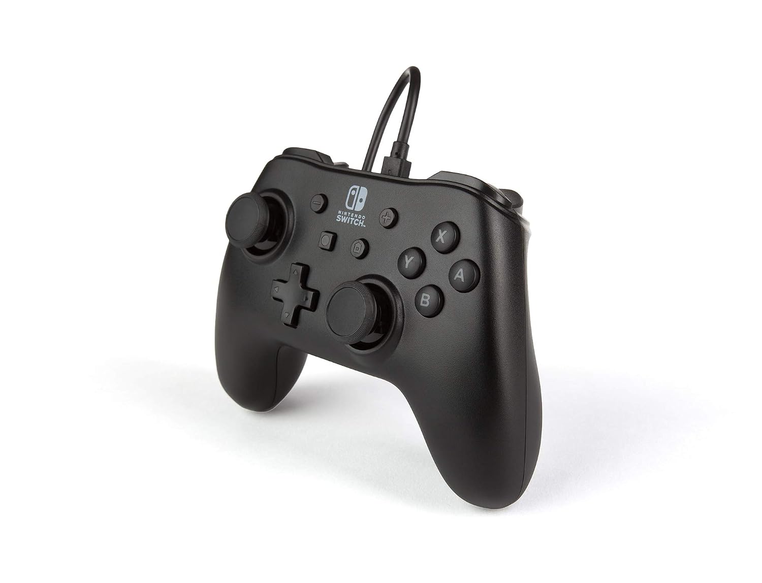 MANDO POWERA NINTENDO SWITCH CON CABLE USB DESMONTABLE 3M NEGRO - 4