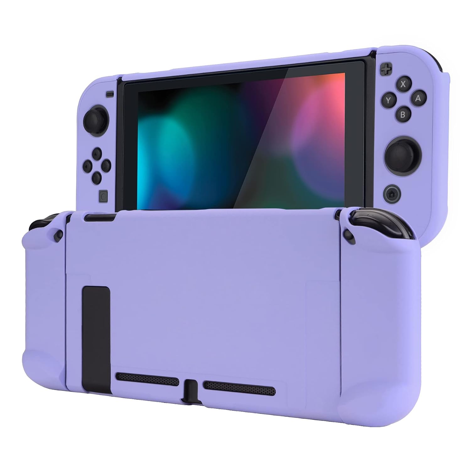 FUNDA PROTECTORA EXTREMERATE PLAYVITAL PARA NINTENDO SWITCH VIOLETA CLARO - 1