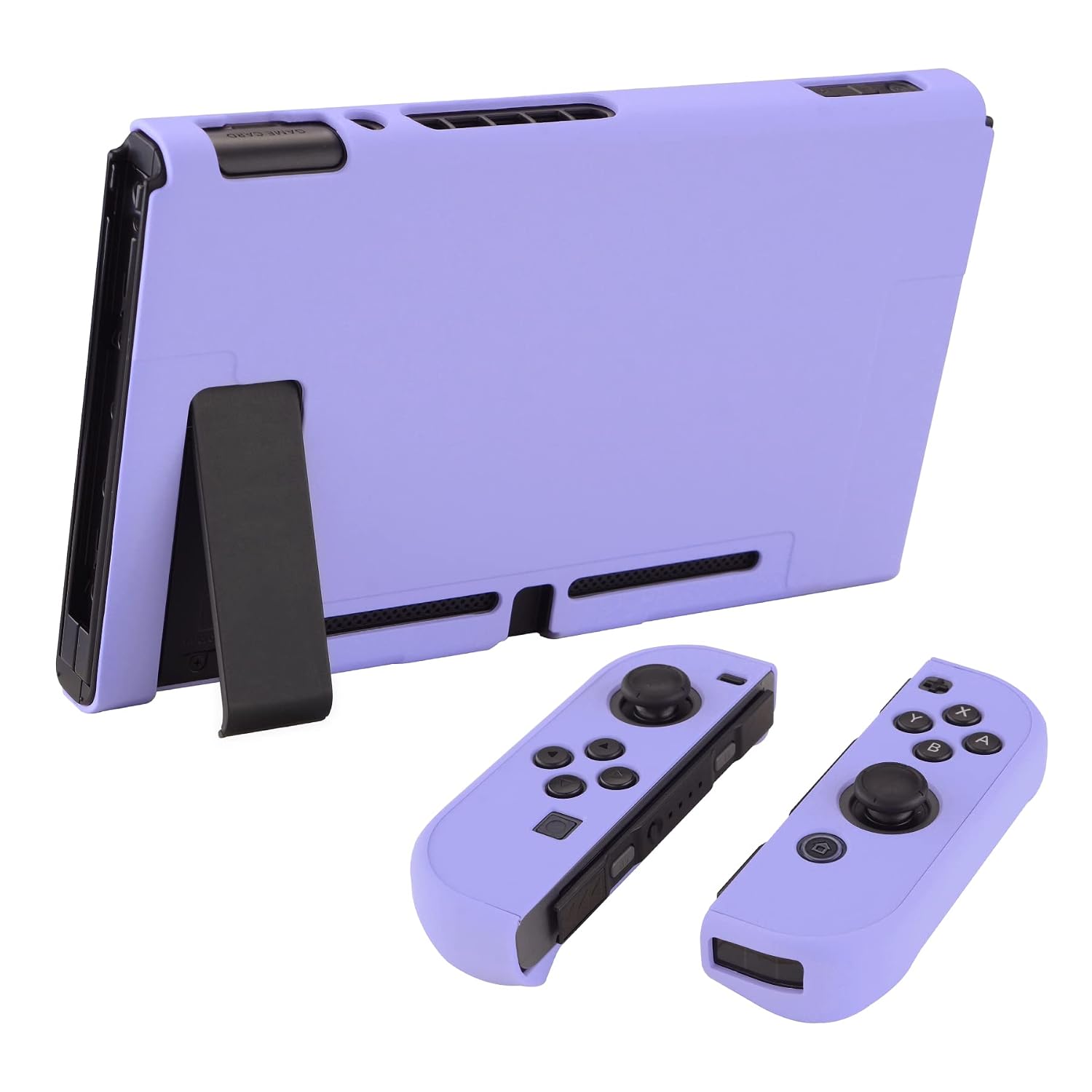 FUNDA PROTECTORA EXTREMERATE PLAYVITAL PARA NINTENDO SWITCH VIOLETA CLARO - 5