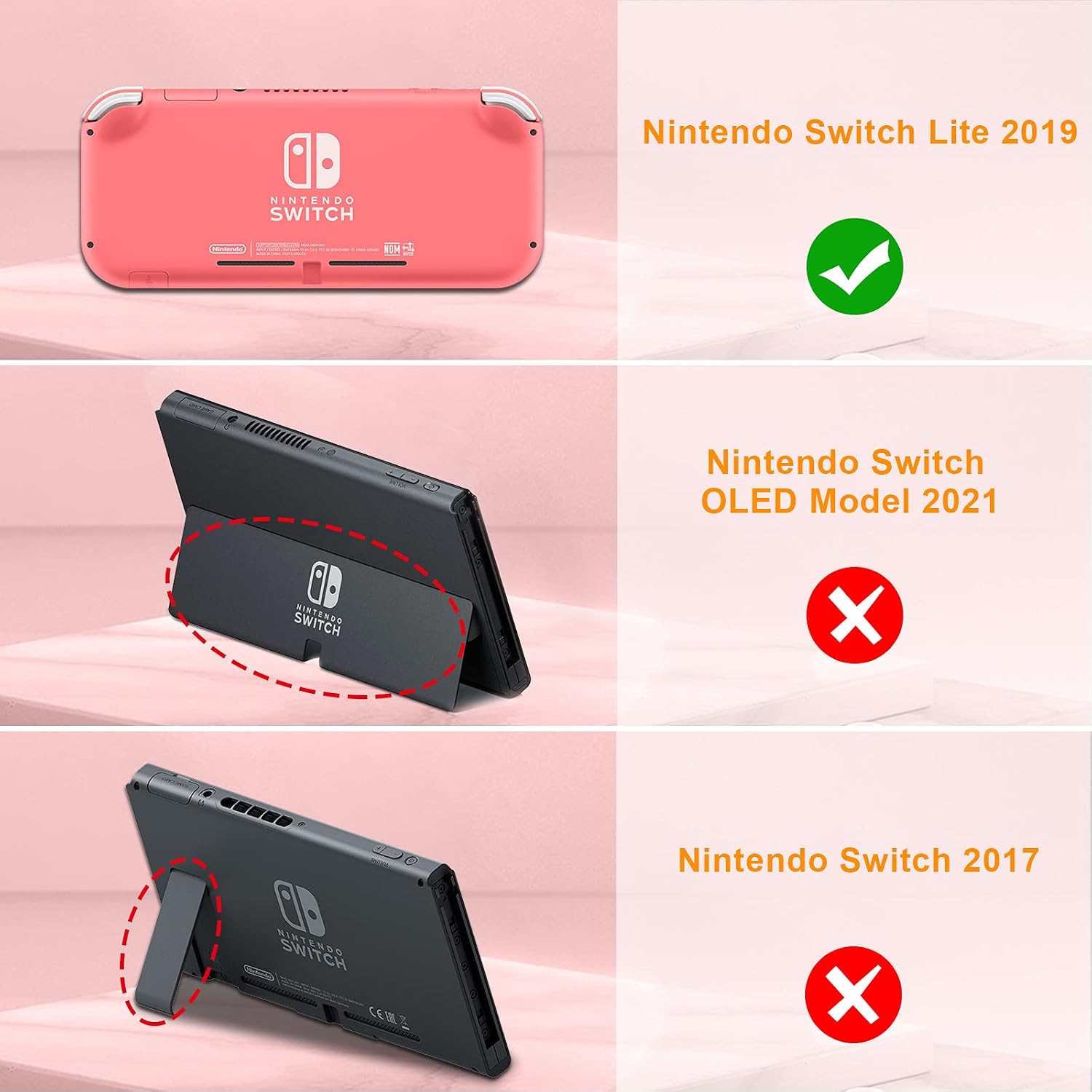 FUNDA DE SILICONA SUAVE FINTIE PARA NINTENDO SWITCH LITE 2019 - 2