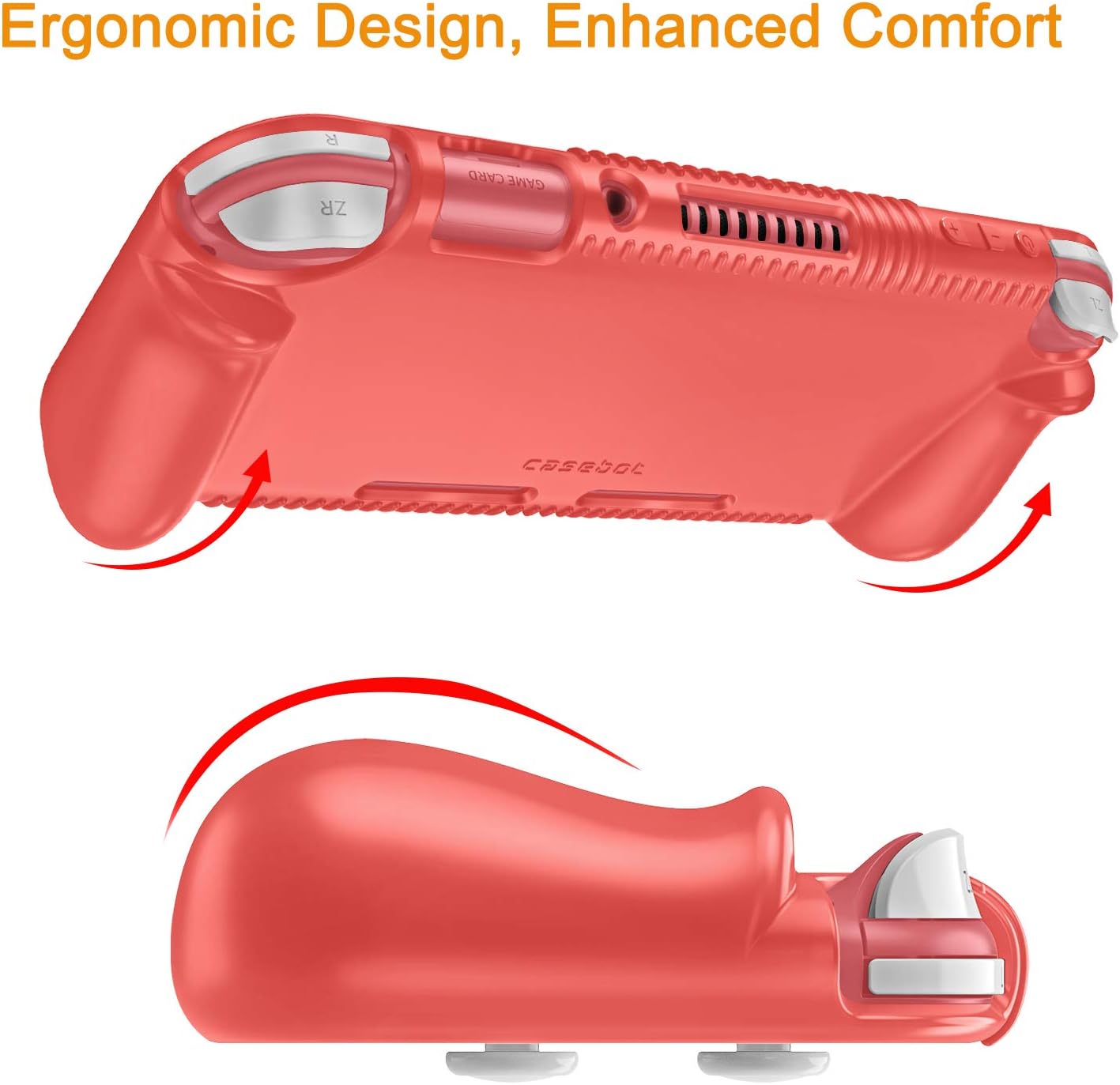 FUNDA DE SILICONA SUAVE FINTIE PARA NINTENDO SWITCH LITE 2019 - 3