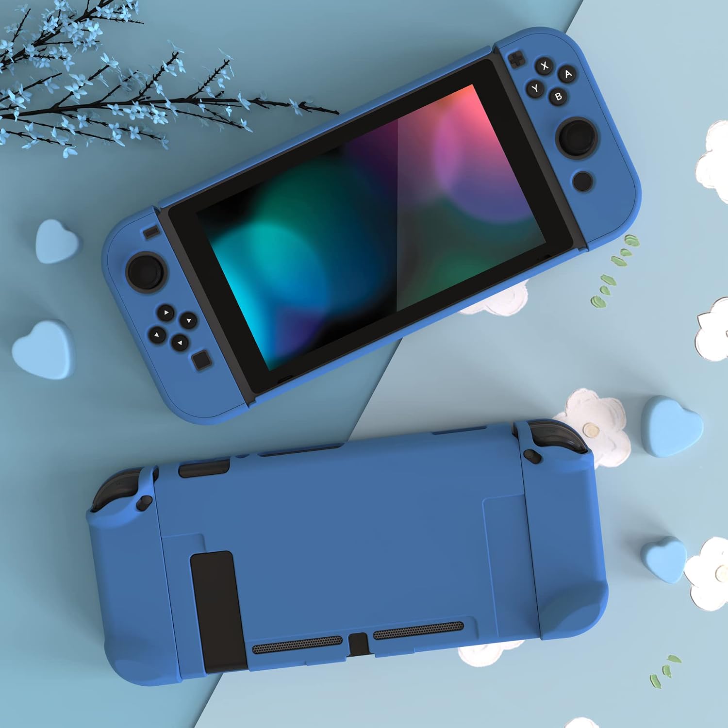 FUNDA PROTECTORA EXTREMERATE PLAYVITAL PARA NINTENDO SWITCH AZUL AIRFORCE - 3