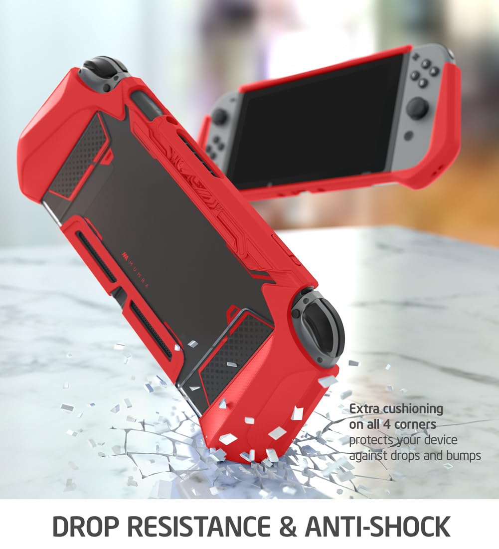 FUNDA MUMBA BLADE PARA NINTENDO SWITCH 2017 ROJA - 5