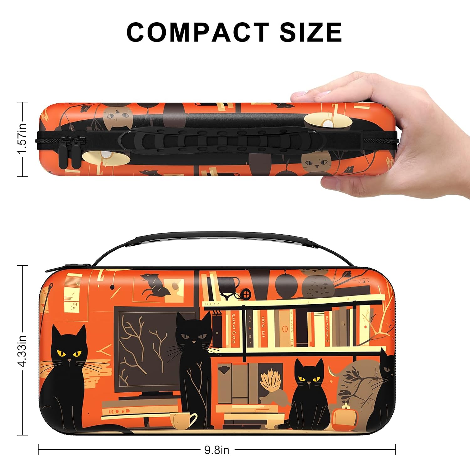 FUNDA RÍGIDA NPOOYI PARA NINTENDO SWITCH OLED 2021/2017 - 5